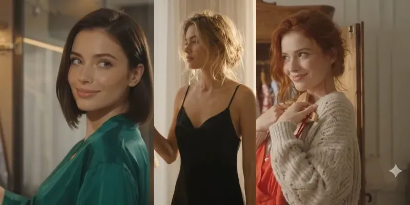 Intimate Morning Wardrobe Cinematics