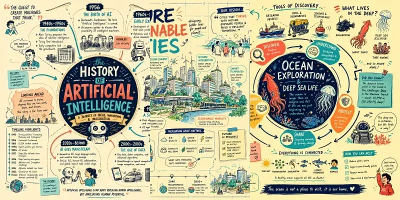 Golden Sketchnote Knowledge Atlases generated by undefined