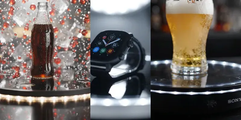 Rotating And Reflective Product Displays generated by undefined