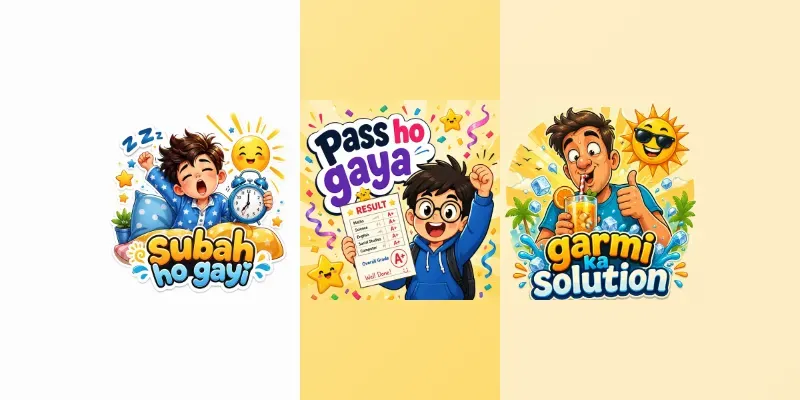 Playful Cartoon Typography generated by undefined