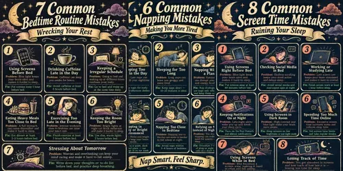 Sleep Habits Poster Generator generated by chatgpt-image