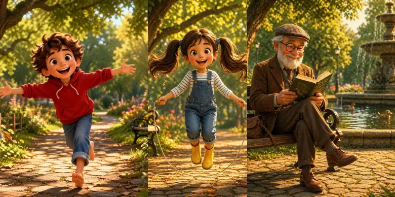 Multicharacter Cartoon Masters generated by undefined