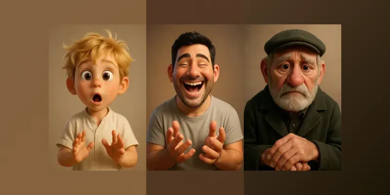 Pixar Halfbody Character Generators generated by undefined