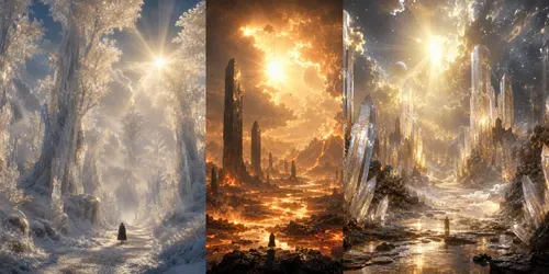 Celestial Twilight Realms generated by chatgpt-image