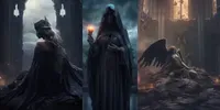 Gothic Fantasy Character Scenes Free midjourney prompt mini thumbnail