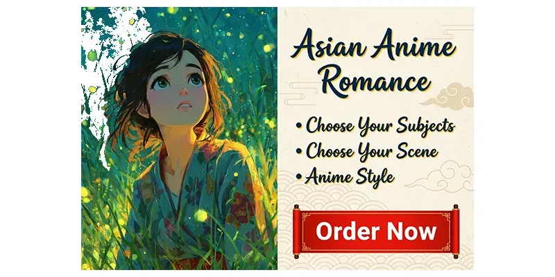 Asian Anime Romances generated by undefined