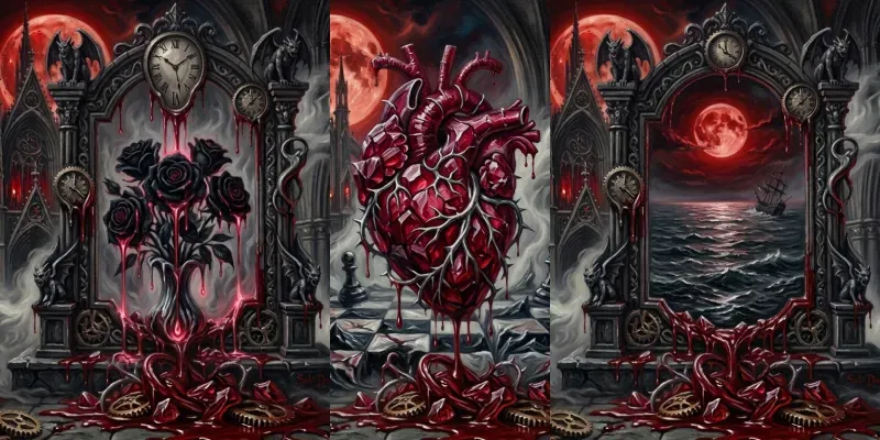 Dark Gothic Surreal Art Generator generated by undefined