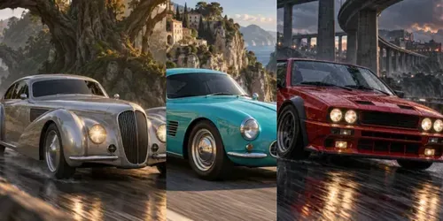 Cinematic Vehicle Action Stills generated by chatgpt-image