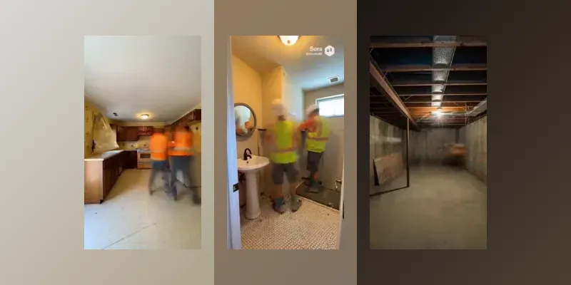 Viral Room Makeover Time Lapse Videos generated by undefined