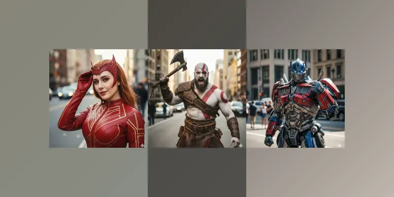 Hyperrealistic Street Cosplays generated by undefined