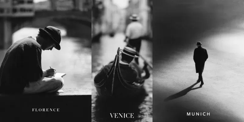 Vintage Travel Photo Posters generated by undefined