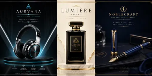 Luxury Product Advertising Collections generated by chatgpt-image