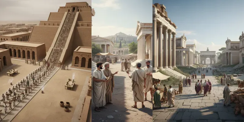 Ancient Civilization Cinematic Engines generated by undefined