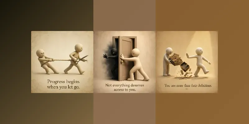 Minimal Life Lesson Visual Metaphors generated by undefined