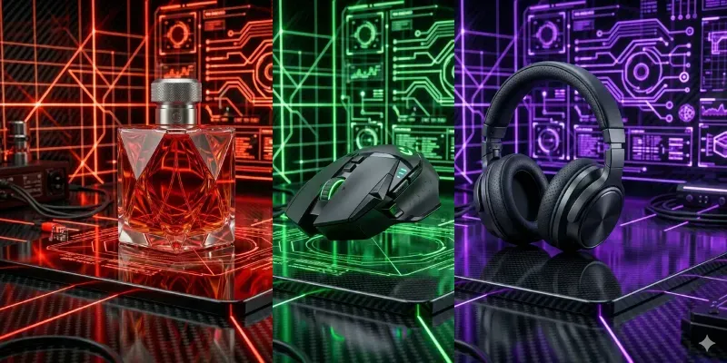 Futuristic Hightech Product Photography generated by undefined