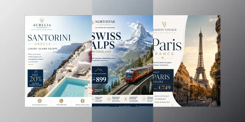 Signature Travel Poster Collections generated by undefined