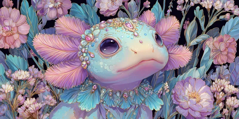 Pastel Dreamcore Portrait Art generated by undefined