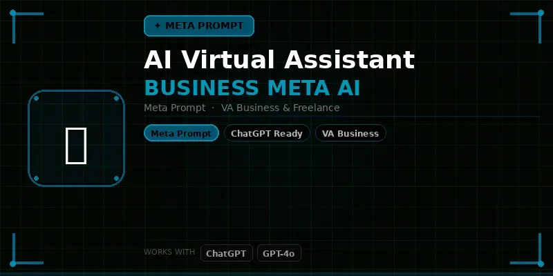 Virtual Assistant Business Meta Ai generated by undefined