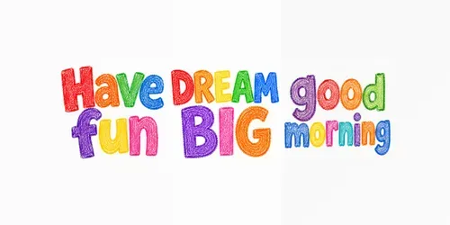 Playful Crayon Art Typography Generator generated by chatgpt-image