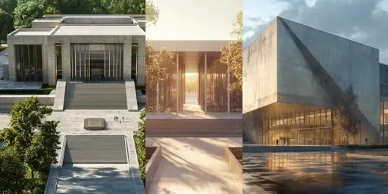 Architecture Polished Concrete generated by undefined