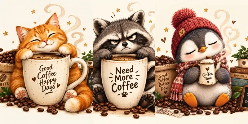 Coffee Animals