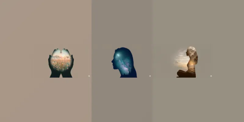 Nature Within Double Exposure Landscapes generated by undefined