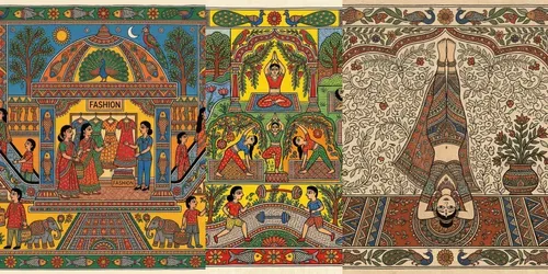 Madhubani Generator generated by gemini-image