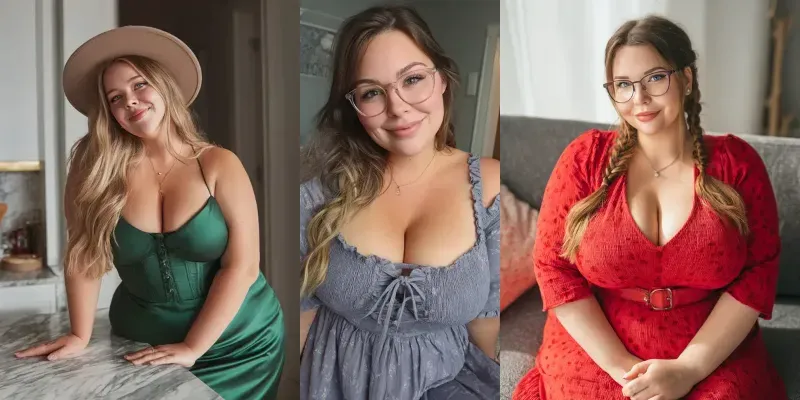 Plus Size Female Model generated by undefined