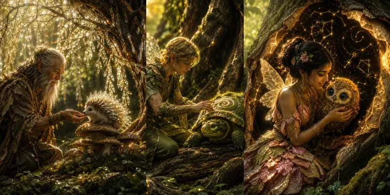 Forest Fairies Blooms generated by undefined