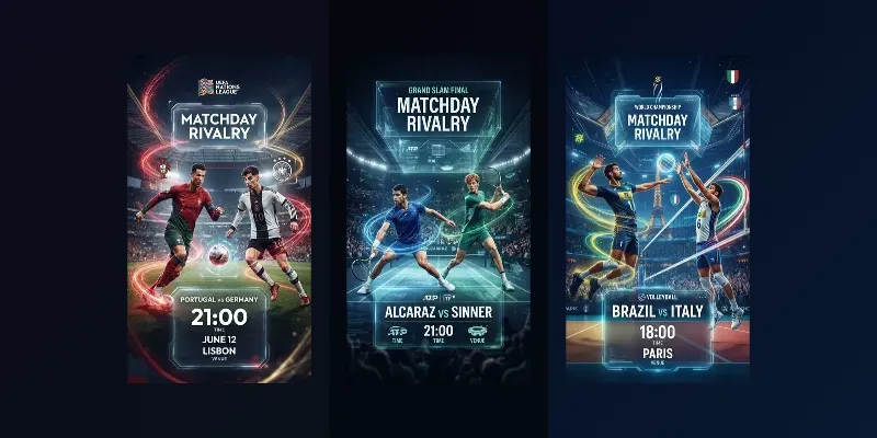 Futuristic Matchday Announcements