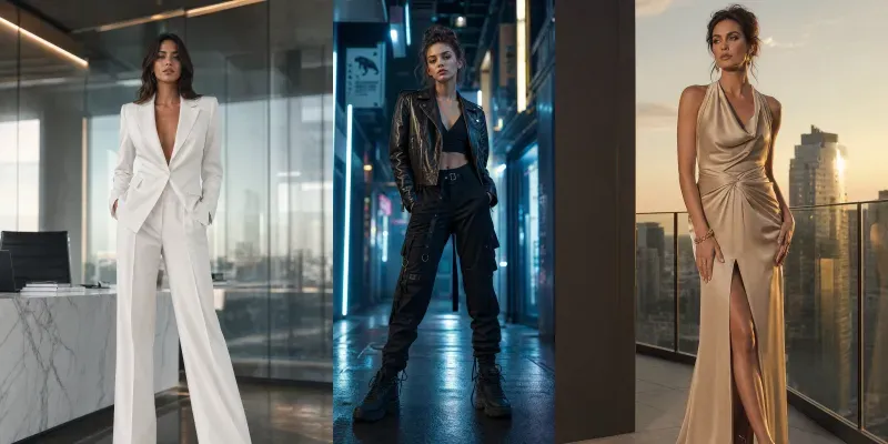Ultrarealistic Fashion Models generated by undefined
