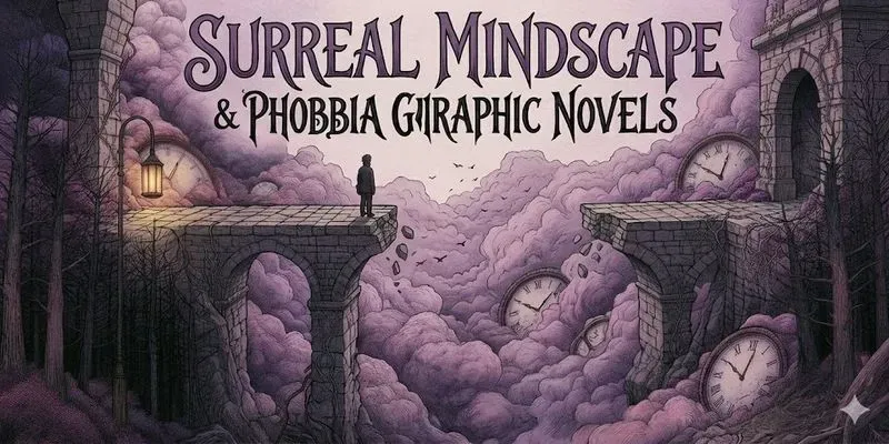 Surreal Mindscape Phobia Graphic Novels generated by undefined