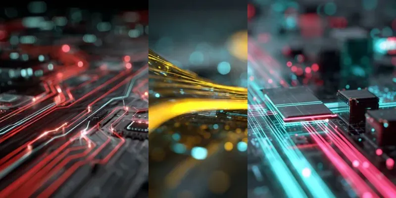 Futuristic Data Flow Videos generated by undefined