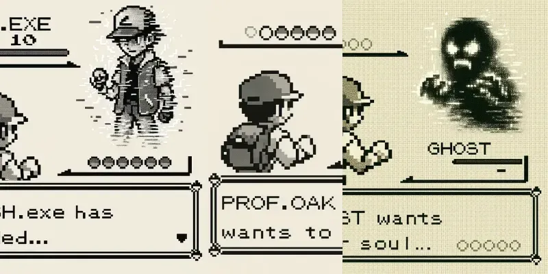 Pokemon 8bit Game Boy Style Battles generated by undefined