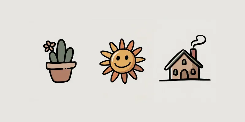 Minimalist Naive Simple Illustrations generated by undefined