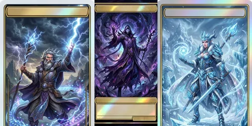 Fantasy Tcg Trading Cards generated by gemini-image