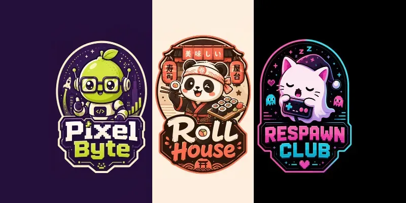 Kawaii Mascot Logo Forges generated by undefined