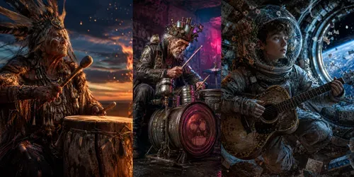 Clockwork Violinists generated by chatgpt-image