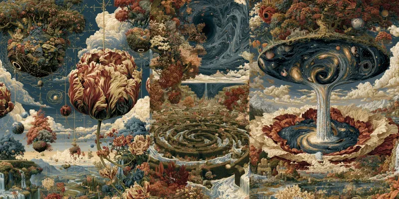 Surreal Physics Inspired Art generated by undefined