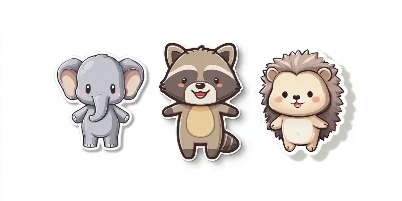 Kawaii Chibi Stickers generated by undefined