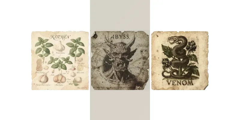 Vintage Botanical Archival Masters generated by undefined