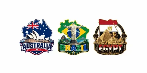 Bold Travel Landmark Badge Designs generated by chatgpt-image