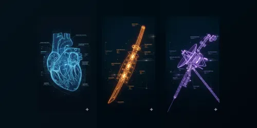 Holographic 3d Tech Blueprint Schematics generated by gemini-image
