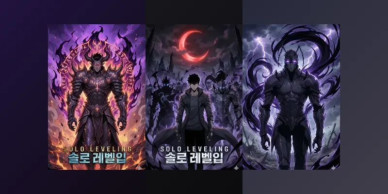 Solo Leveling Poster generated by undefined