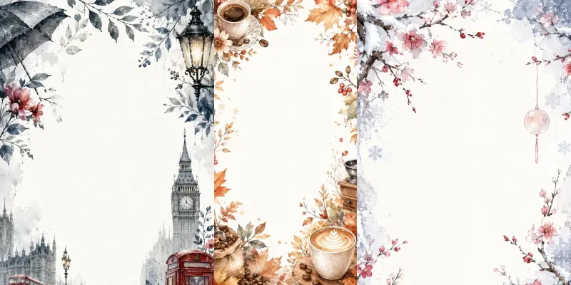 Watercolor Frame Generator generated by undefined