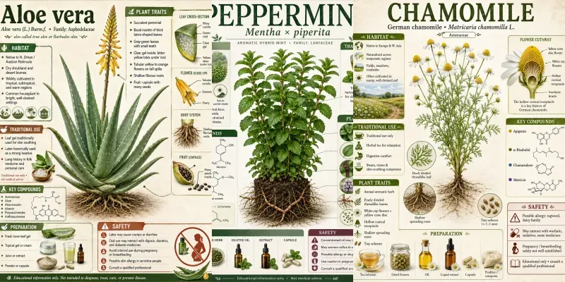 Medicinal Plant Infographics generated by undefined