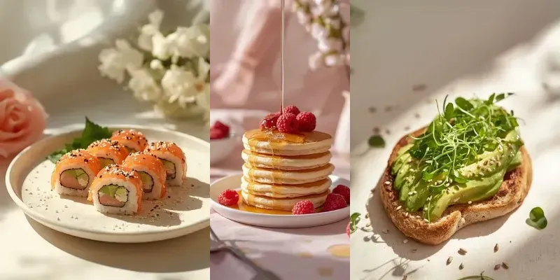 Soft Aesthetic Culinary Photography generated by undefined
