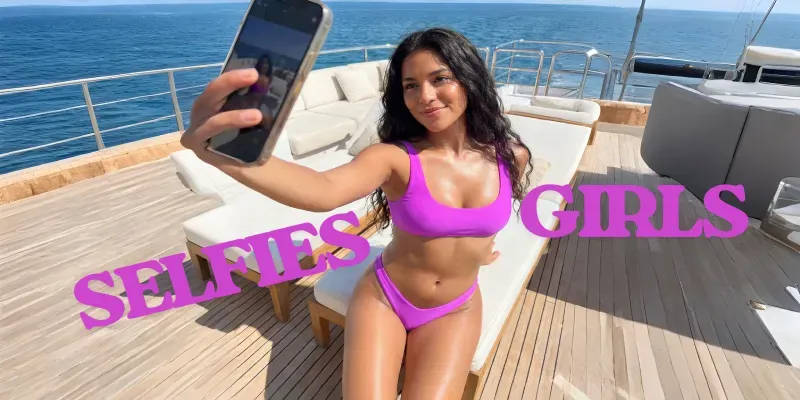 Flawless Selfies Of Cute Natural Girls generated by undefined