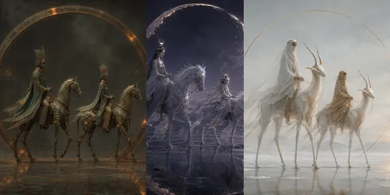 Ethereal Rider Editorials generated by undefined
