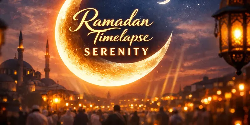 Ramadan Timelapse Serenity generated by undefined
